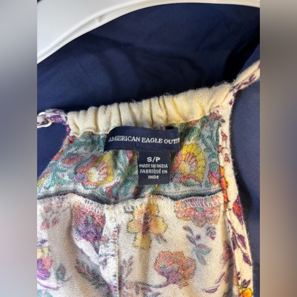 American Eagle Boho Floral Mini Dress | Size Small - Picture 3 of 4